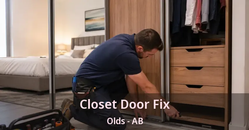 Closet Door Fix Olds - AB