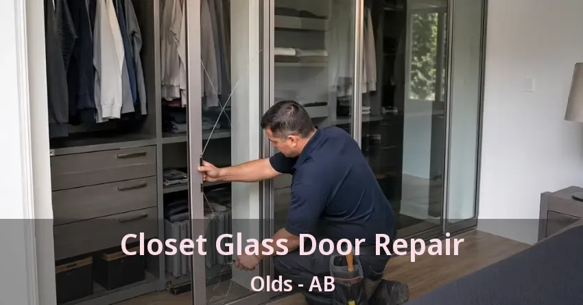 Closet Glass Door Repair Olds - AB