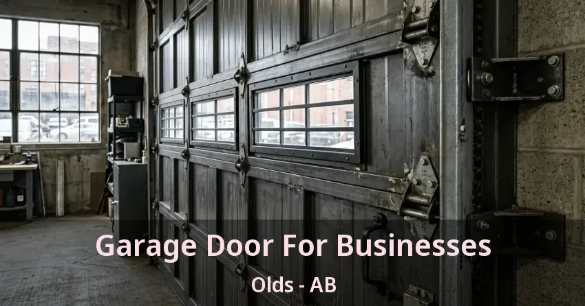 Garage Door For Businesses Olds - AB