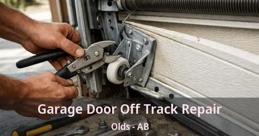 Garage Door Off Track Repair Olds - AB Garage Door Off Track Repair Olds - AB