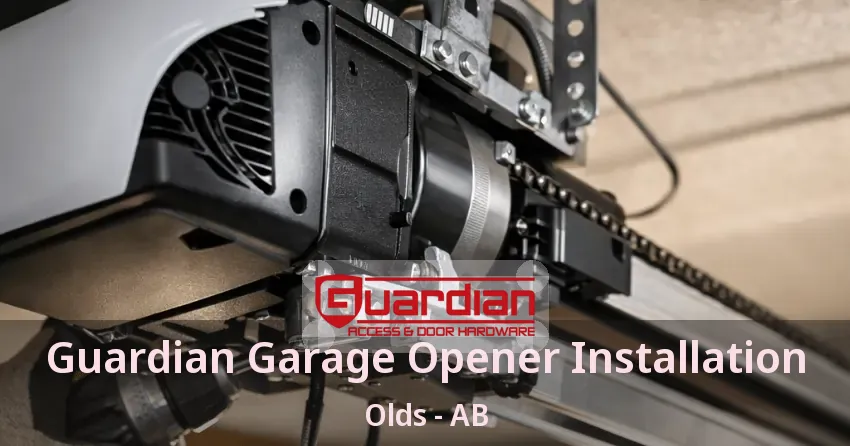 Guardian Garage Opener Installation Olds - AB