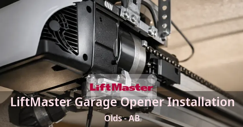 LiftMaster Garage Opener Installation Olds - AB LiftMaster Garage Opener Installation Olds - AB